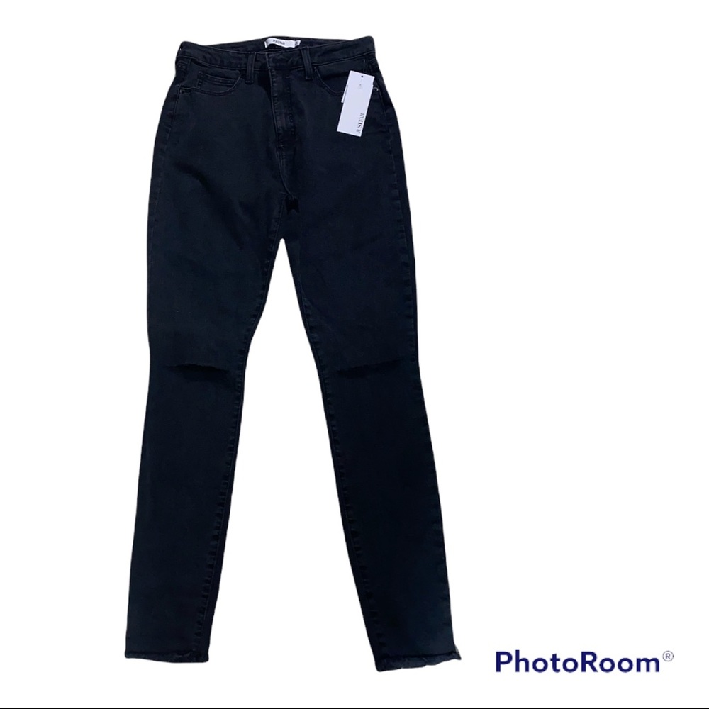 Just Fab aged black jeans